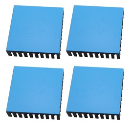 CTWHA 4PCS Cooler Aluminum Radiator Kits with Double Sided Thermal Conductive Adhesive Tape 40x40x11mm Cooling Blocks for 3D Printer Stepper Motors