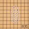 Sugar Pine Cone Cookie Cutter, 1 Piece - Bakerlogy