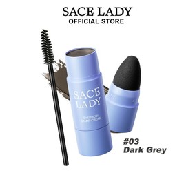 SACE LADY Lasting Eyebrow Stamp Cream with Brush Waterproof Natural Eyebrow Stamp Shaping Stick 0.07Oz - Color: #03