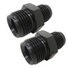 YKISON Upgraded 6AN Power Steering Fittings 5/8-18 and 11/16-18 Inverted
