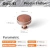 Goo-Ki Antique Copper Cabinet Drawer Knobs Zinc Alloy Kitchen Hardware