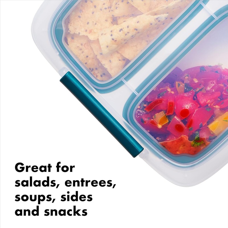OXO Good Grips Prep & Go 20-Piece Food Container Set,