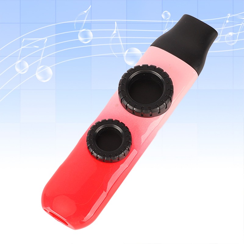 Kazoo Plastic Professional Adjustable Tone Musical Instrument with 10Pcs Flute
