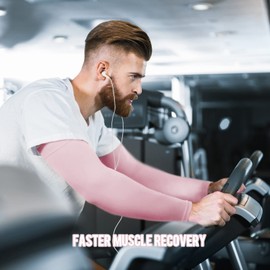 GOUNOD Arm Sleeves for Men and Women-Cooling Sleeves Covers for Sun Protection,Working Out,Volleyball