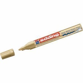 Edding Gloss Paint Marker / Paint Pen Gold Model 750 Thickness 2-4 mm