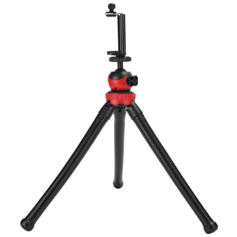 Camera Smart Phone Portable Flexible Rubber Octopus Tripod Bracket Shooting