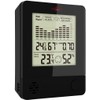 infactory Mould Alarm: 2-in-1 Thermometer & Hygrometer, Room & Wall