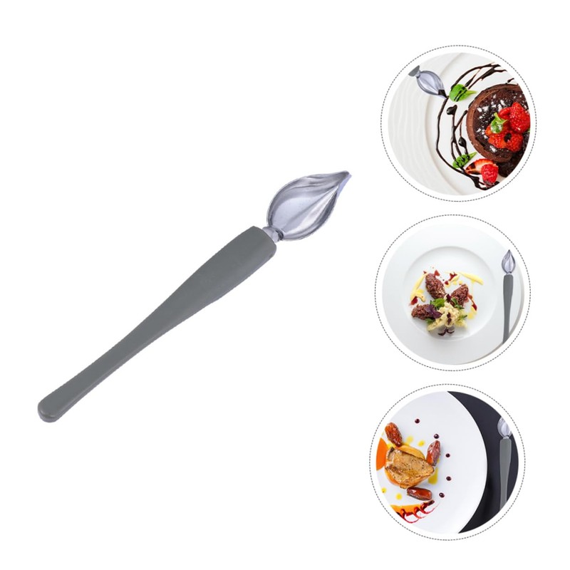 LABRIMP Painting Spoon Kitchen Utensils Decorating Spoons Stainless Steel DIY