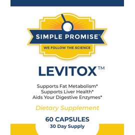 Simple Promise Levitox Health and Liver Support Supplement - Aids Digestive Enzymes