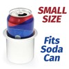 3 Cup Holder Plastic Pocket Recessed Drop in Insert Universal