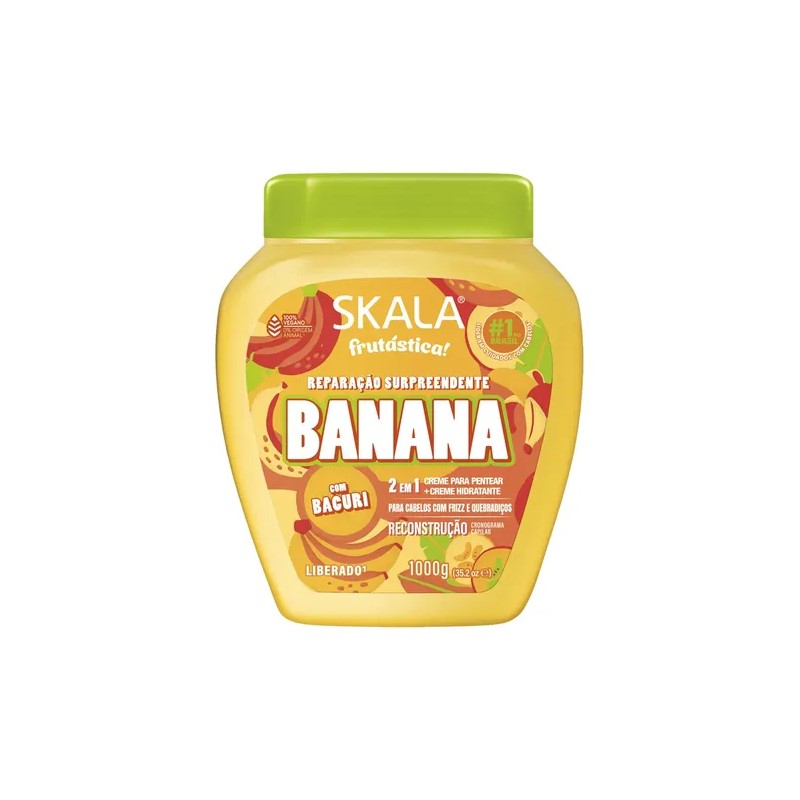 Kit Skala Frutastica Mascara Coco Banana Uva Morango