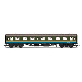 Hornby Coach Car - R40028 BR Departmental, ex-Mk1 FO, Brake Force Runner, 3091/DB977352 - Era 8 Train Toy, 00 Gauge Carriage for Train Set, Rolling Stock Models for Adults - 1:76 Scale Model Gift