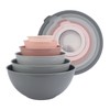 COOK WITH COLOR Mixing Bowls with TPR Lids - 12
