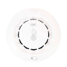 PNI PNI-A022 SafeHouse A022 Smoke, Temperature and Humidity Sensor with Wi-Fi, 3 V, White, 90 x 90 x 40 mm