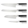 Babish 5-Piece Magnetic Forged Kitchen Knife Block Set – 1.4116