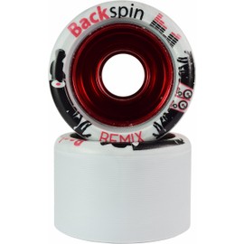 Backspin Remix Roller Skate Wheels (White)
