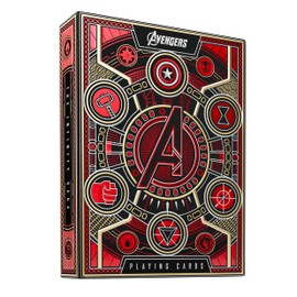 Avengers: Infinity Saga Red Playing Cards
