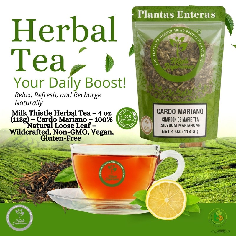 Milk Thistle Herbal Tea – 4 oz (113g) – Cardo