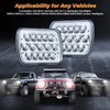 BAOLICY 5x7 H6054 In LED Headlights DOT Approved Hi/Lo Sealed