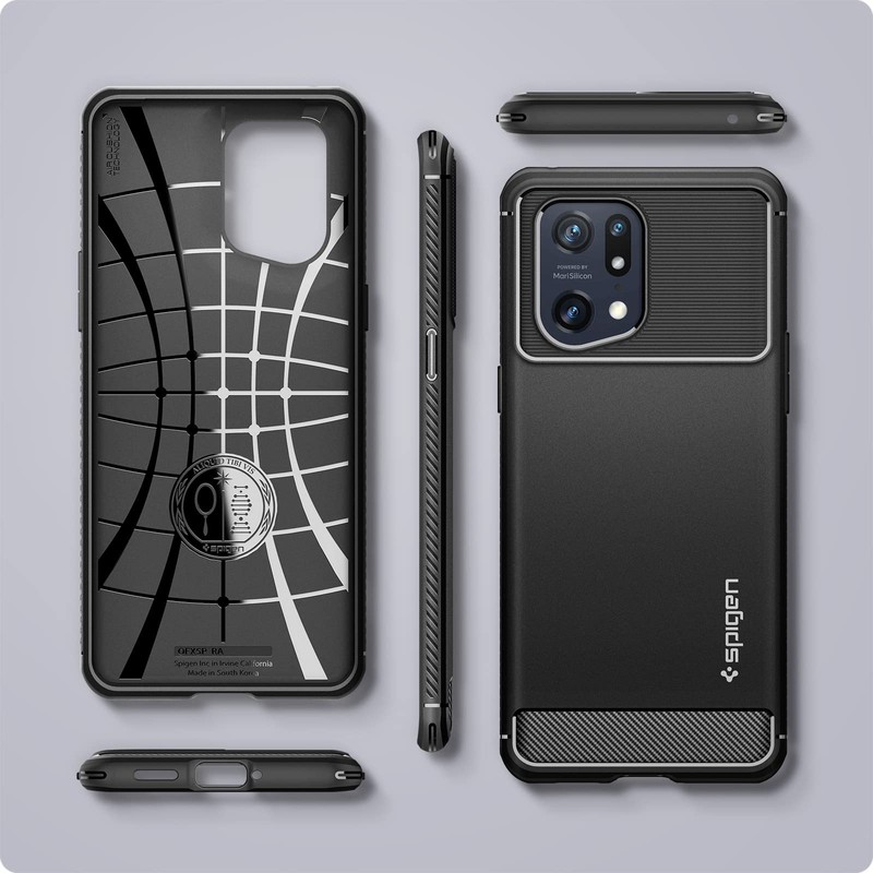 Spigen Rugged Armor Case Compatible with Oppo Find X5 Pro