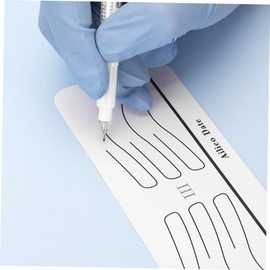 Beavorty Eyebrow Aid Kit Brow Stencil Guide Makeup Tools for Women Flexible and Easy to Carry