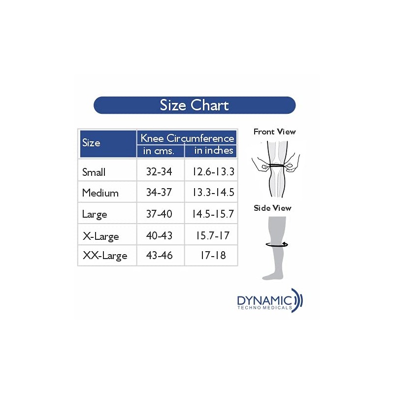Dyna Hinged Knee Brace Open Patella (XXL)