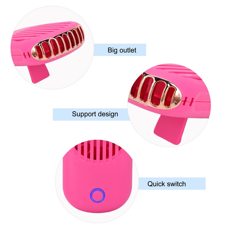 Eyelashes Dryer Fan Mini Portable Air Conditioning Bladeless Nail Art