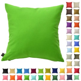 Kuai Cushion Cover, 17.7 inches (45 cm), 23.6 inches (60 cm), Colorful, Many Colors Available, Cotton, Polyester, Interior, Sofa, Simple, Tatami Chair, Bed, Pillow Cover, Cushion, Solid Color, Car, Scandinavia