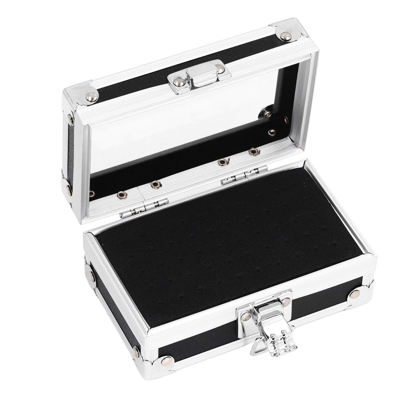 Nail Drill Bits Holder Dustproof Drop Resistant Multi Hole Nail