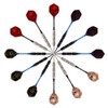 WINSDART ADKX Steel Tip Darts 12 Pack Set with Nonslip