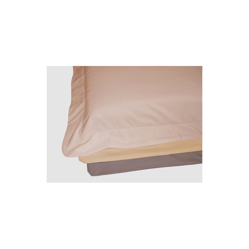 Dust Mite- and Allergen-Proof Pillow Sham; “Premium Microfiber” (Queen; Blue/Gray)