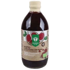 Probios Aceto Di Melograno Con Madre Biologica - Crudo e Non Filtrato - Fermentato Naturalmente Per Cucinare, Condimenti Per Insalata e Bevande Rinfrescanti - Confezione da 500 ml