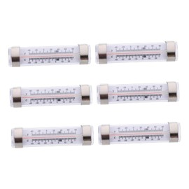 6piezas Termómetro Digital Para Refrigerador Medidor De Temperatura Alta Precisión Unidades Práctico y Duradero                                       