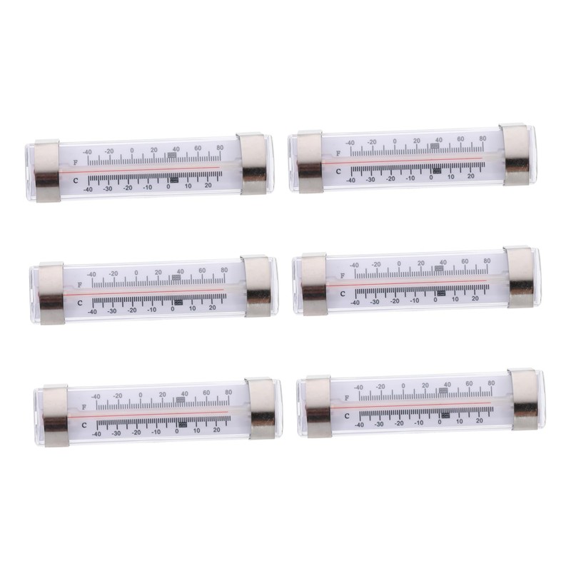 6piezas Termómetro Digital Para Refrigerador Medidor De Temperatura Alta Precisión