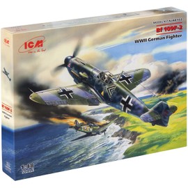 ICM Models Bf 109F-2 German Fighter Building Kit