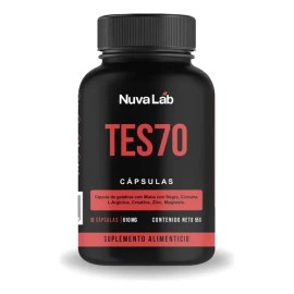 Vitaminas Para Testosterona Tes70 Para Hombres 90 Capsulas Sin Sabor                                                                                  