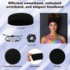 Hoemwarm Volleyball Gear Set 10Pcs Black Knee Pads Training Girls