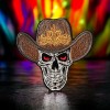 Unbranded skeleton Cowboy Iron On Patch