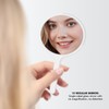 Pink Bunny Makeup Mirror - Unbreakable Travel Mirror with Handle