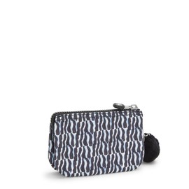 Kipling Creativity S Small Purse, Pouches, Cases, Holiday Waves (Blue)