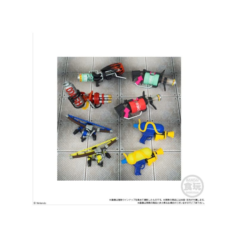 Splatoon 3 Bukit Collection 8 Piece Box (Shokugan)