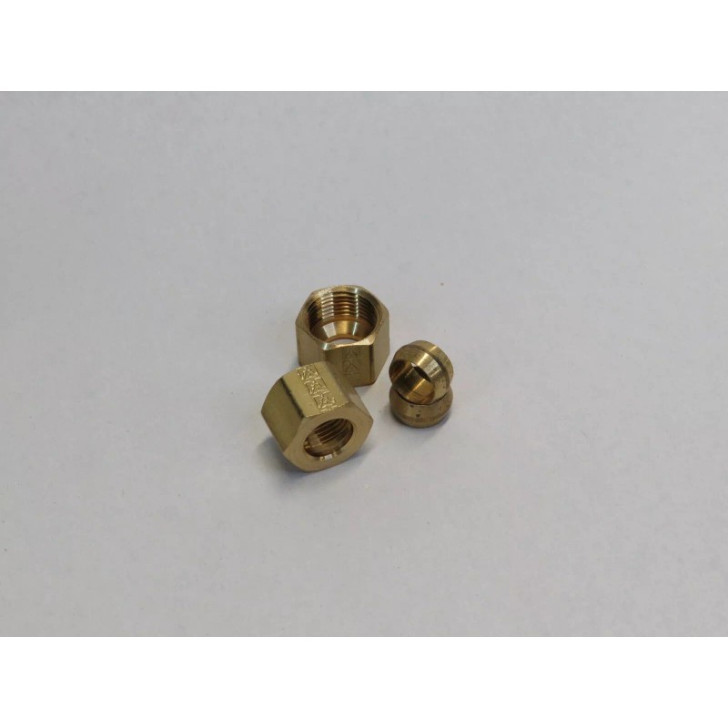 Flywheel Supply 3/8" Fuel Line Fittings. Gas Engine Hit &
