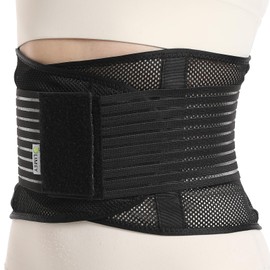 LIMEY Lumbar Supporter, Physical The and Chiropractor Recommended, Coco Sapo, Women, Men, Lower Back Pain, Elderly, Sports, Exercise, Popular, Fixed, Fit, Breathable, Flexible, Protection, Stays