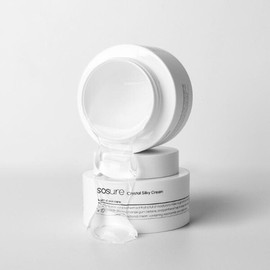 쏘슈어피부미백수분보습쿨링진정실키크림 So Sure Skin Brightening Moisturizing Cooling Calming Silky Cream