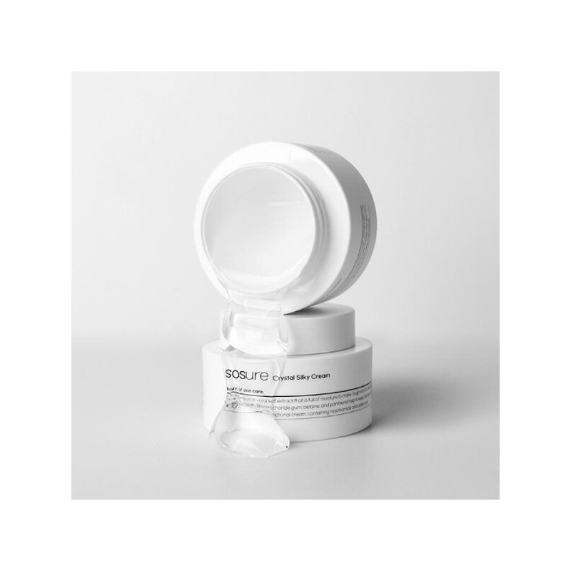 쏘슈어피부미백수분보습쿨링진정실키크림 So Sure Skin Brightening Moisturizing Cooling Calming Silky Cream