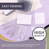 Swpeet 100Pcs Hanging File Folder Labels Tabs with Inserts, File