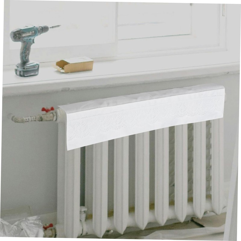 CAXUSD Elegant Iron Radiator Covers Decorative Cloth Covers for Heater