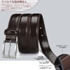 Doopai Men's Belt, Business Belt, Large Size, Comfort, Adjustable Fit,