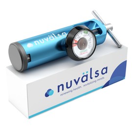 Nuvalsa Nuvälsa Low Flow Ozone Therapy Oxygen Regulator (3,000 PSI) (CGA 870)