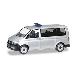 Herpa 12911 Volkswagen Vw T6 Bus Mini Kit, Metallic Silver